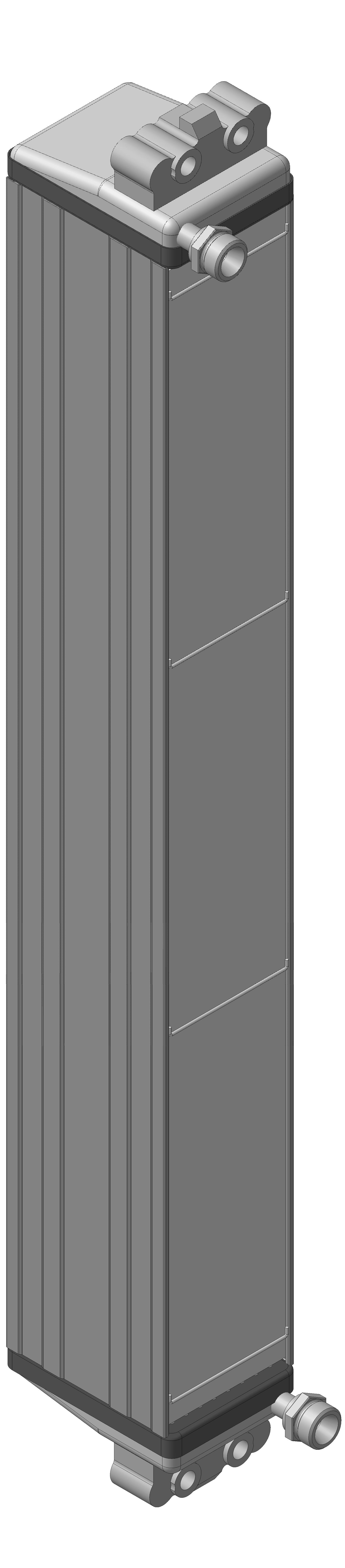 Секция радиатора масляная ТЭП70.10.44.040